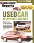 Consumer Reports Used Car Buying Guide 2002