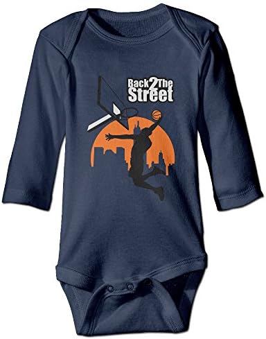 Back 2 The Street Basketball Baby Onesie Toddler Clothes Funny