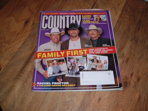 Country Weekly magazine, December 7, 2004-George Strait, Tim McGraw and Alan Jackson on cover.
