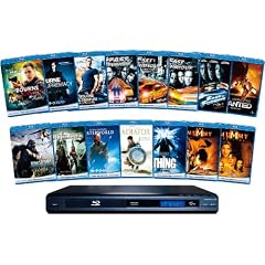 ユニバーサル・ブルーレイ おためしパック！（ブルーレイディスク15枚+ブルーレイ再生機） [Blu-ray]