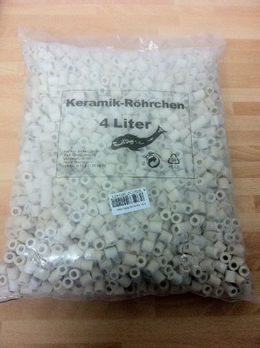 Aquarium Filter Keramikröhrchen 4 Liter Beutel 