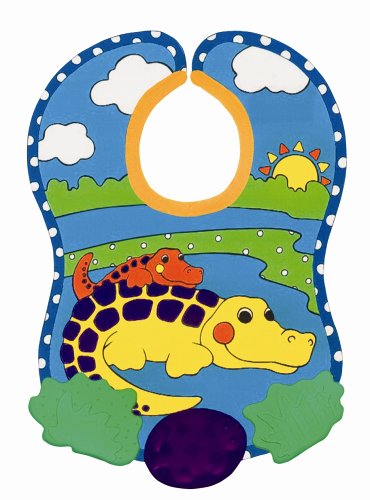 Childrens Toyshop  Toys : Sassy Teething Bib (Over the shoulder)