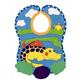 Sassy Teething Bib (Over the shoulder)