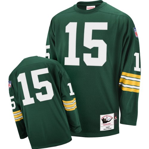 Mitchell & Ness Green Bay Packers 1969 Bart Starr Authentic Throwback Jersey Size 56