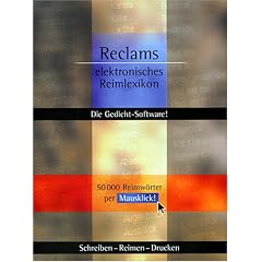 Reclams elektronisches Reimlexikon. CD- ROM f�r Windows 95/98/ NT
