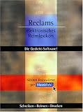 Reclams elektronisches Reimlexikon. CD- ROM f�r Windows 95/98/ NT