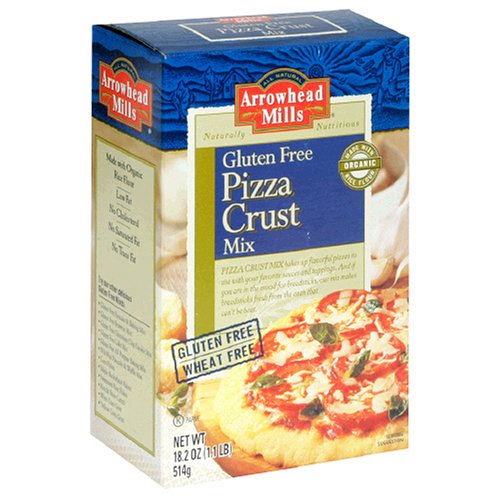 Arrowhead Mills Gluten-Free Pizza Crust Mix, 18.2-Ounce Units (Pack of 6)