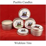 Love Spell Highly Scented Soy Wax Wickless Candle, By Pueblo Candles. One 6oz Metal Tin.