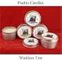Love Spell Highly Scented Soy Wax Wickless Candle, By Pueblo Candles. "One" 6oz Metal Tin.