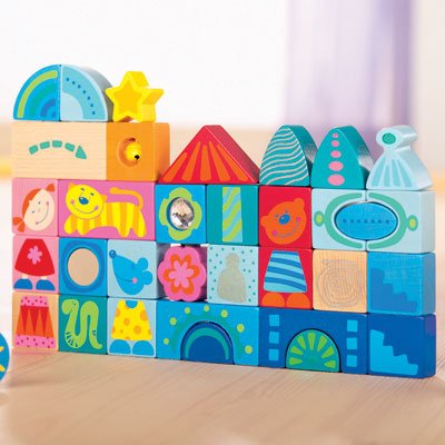 Childrens Toyshop  Toys : Fantasy Land Jigsaw Blocks