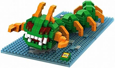 PAC-MAN Ghostly Grabbin Toy Action Figure Qbert Blocks Model DIY