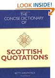 The Concise Dictionary of Scottish Quotations