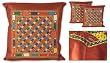 'Colorful Medley,' cushion covers (pair)