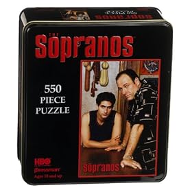 The Sopranos Tony and Christopher Tin Jigsaw Puzzle 550pc