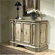 English Garden "Antique White" & "Sage" Hall Console Cabinet