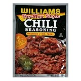 Williams Chili Seasoning Tex/Mex Mix, 1-Ounce Packets (Pack of 24)