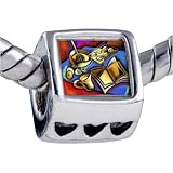 Disorder Desktop Photo Heart European Charm Bead - Pandora & Bracelet Compatible