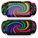 Protective Vinyl Skin Decal Cover for PS Vita PSVITA Playstation Vita Portable Trippy Spiral
