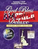 God Bless America Deluxe Screen Savers, Wallpaper, Clip Art & Music **FREE BONUS 3D World Atlas**