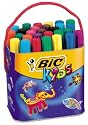 Bic - Feutre de coloriage Decoralo pointe XXL - Baril de 30 feutres