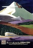 Western Pacific Railroad Line Poster Reproduction 24