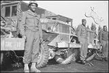 Canvas Print, 24th Infantry Waiting to Advance on Japanese - 30 x 20