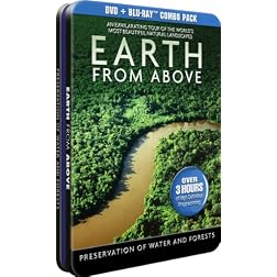 Earth From Above - Preservation of Water and Forests - DVD + BD - Collectable Tin [Blu-ray]