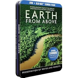 Earth From Above - Preservation of Water and Forests - DVD + BD - Collectable Tin [Blu-ray]