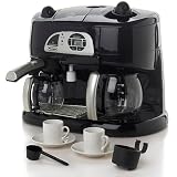 De-Longhi Combo Coffee Station with Cappuccino and Espresso Maker Functions