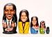 Obama Family Nesting Doll 5pc./6"