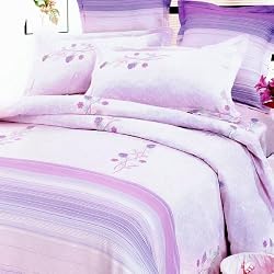 Blancho Bedding - [Paris Spring] Luxury Comforter Set Combo 300GSM