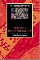 The Cambridge Companion to Biblical Interpretation (Cambridge Companions to Religion)
