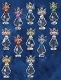 Club Pack Of 24 Assorted Birthstone Angel Christmas Ornaments