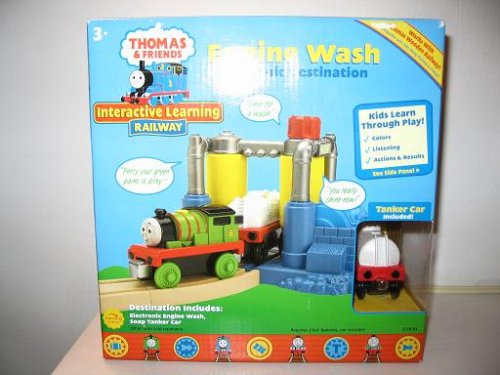 51YBS8Q7Z7L Thomas & Friends Interactive Learning Railway   Engine Wash Electronic Destination