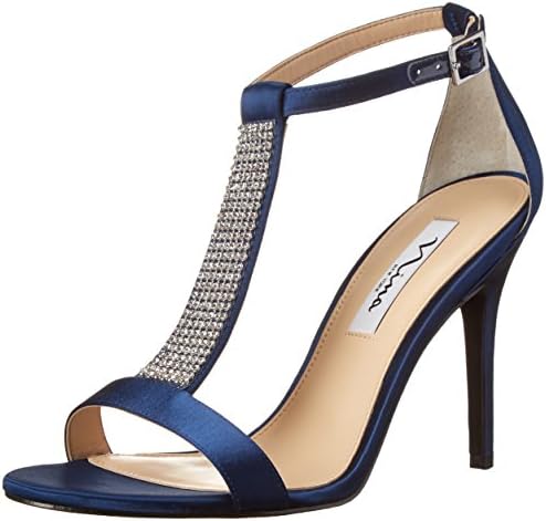 Nina Women's Cabaret-YS Dress Sandal, New Navy, 8 M US