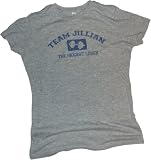 Team Jillian -- The Biggest Loser Crop Sleeve Fitted Juniors T-Shirt