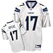 Reebok San Diego Chargers Philip Rivers Replica White Jersey Size: Xx Large