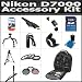 32GB Accessory Kit For Nikon D7000 Includes 32GB High Speed SD Memory Card + Deluxe BackPack Case + 50 Inch Pro Tripod + 67 Inch Monopod + Gripster + Remote Shutter + Lens Hood + 3pc High Res Filter Kit + 4pc Close Up Filters + HDMI To Mini HDMI Cable ++
