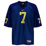 Nike Michigan Wolverines #7 Navy Replica Football Jersey
