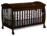 Davinci Jacob 4-in-1 Convertible Crib with Toddler Rail, Espresso