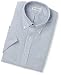 Van Huesen Men's Wrinkle Free Oxford Fancy Short Sleeve Shirt