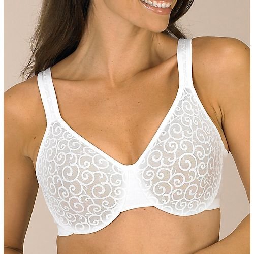 Intimates Olga Silky Smooth Underwire Bra 35090 40DD/White
