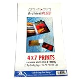 CLEAR FILE ARCHIVAL PLUS 4X7 #25B