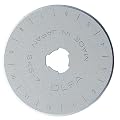 OLFA 1079062 RB45-2 45mm Straight Edge Rotary Blade, 2-Pack