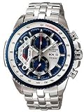 Casio #EF558D-2AV Men's Edifice Stainless Steel Sports Analog Chronograph Watch
