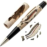 Trout Laser-Cut Inlay Pen Blank
