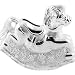 Christening Gifts. Girls Silver Rocking Horse Money Box