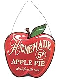KEYSTONE ダイカット ティン サインボード (アップル) DITISIAP