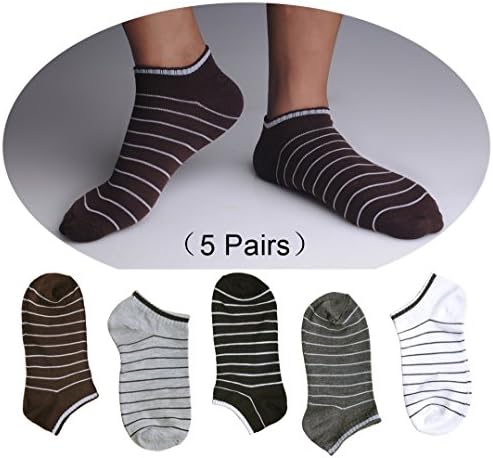 CXSocks Mens Most Comfortable Socks Best Cotton Most Comfortable Socks For Mens (5 Pair)