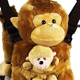 Cuffu Monkey STUFFED ANIMAL for Children , Perfect Gift Idea